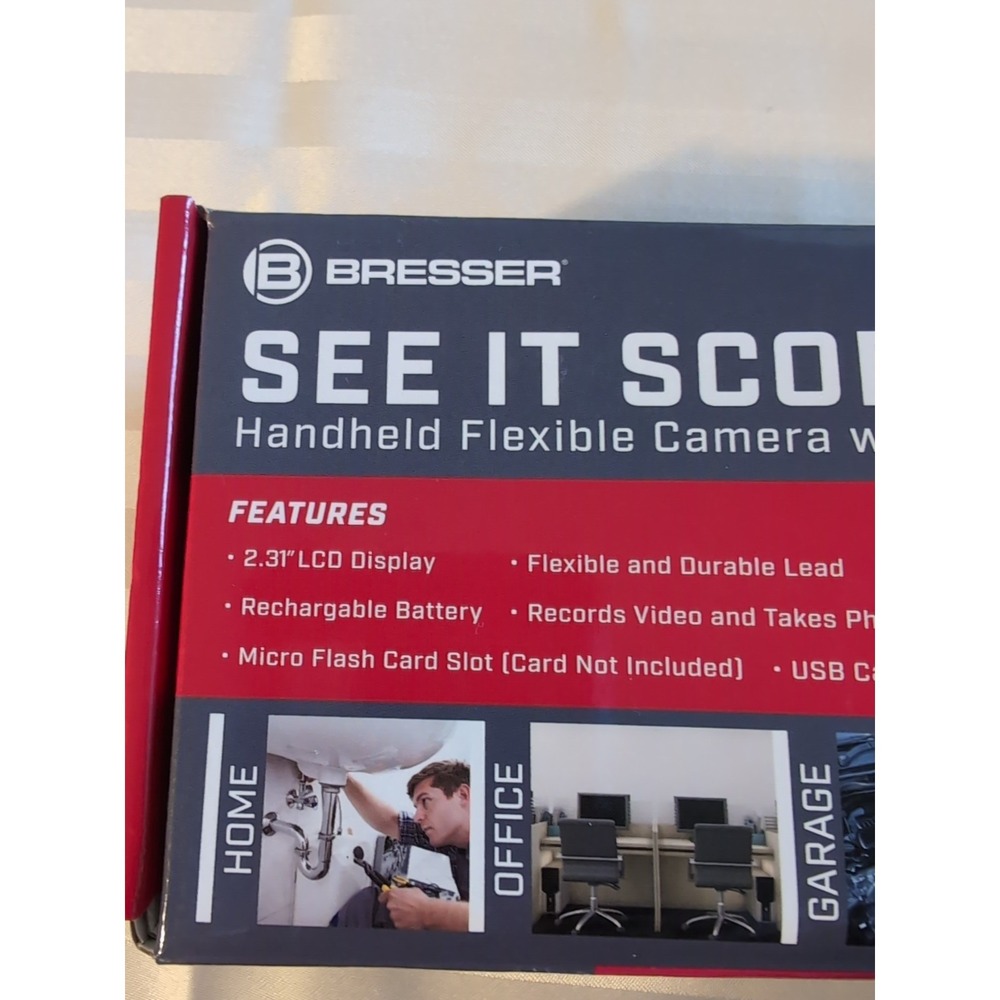 Bresser See It Scope HD - Handheld Flexible Camera with Video - Picture 3 of 6